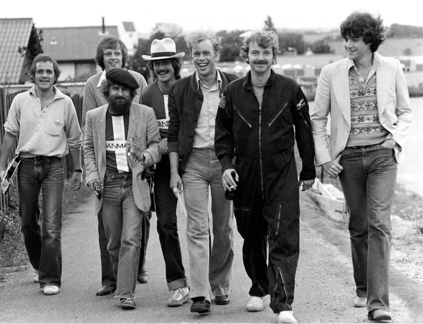 Claus Asmussen, Michael Hardinger, Willy Pedersen, Kim Daugaard, Bosse Hall Christensen, Michael Bundesen og Morten Langebæk