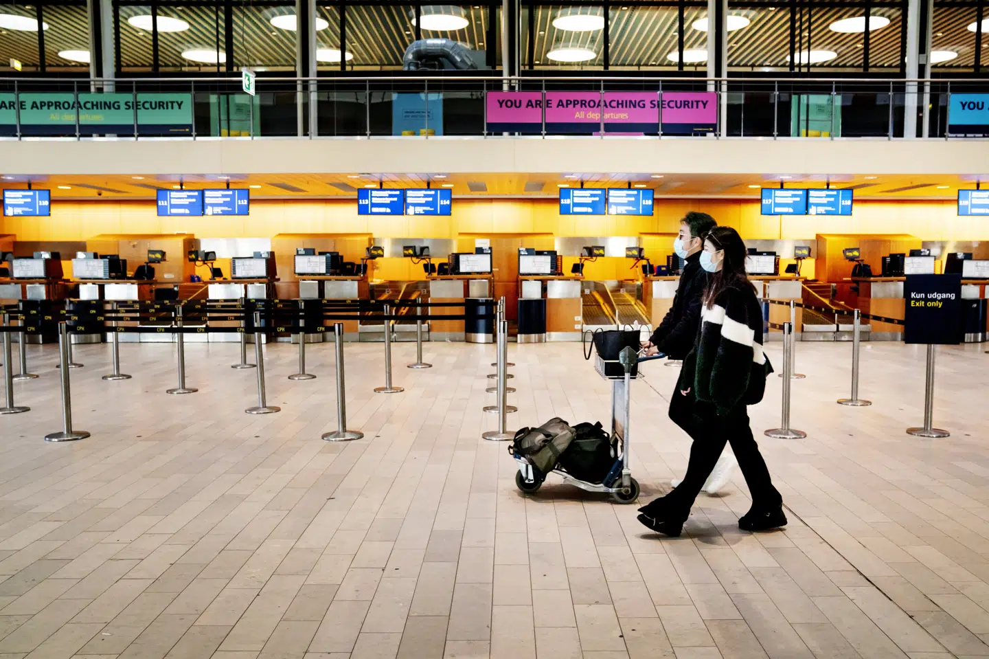 Det forsinkede vaccineprogram kommer formentlig til at udskyde sommertrafikken, vurderer Københavns Lufthavn. (Arkivfoto) Linda Kastrup/Ritzau Scanpix