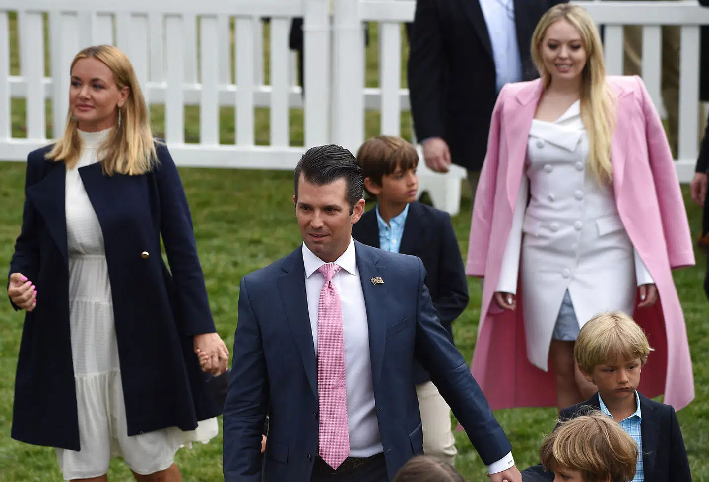Her er både Vanessa Trump og Tiffany Trump fotograferet i forbindelse med fejringen af påsken i Det Hvide Hus i foråret 2018. Omkring det tidspunkt, hvor Donald Trump Jr. og Venessa Trump søgte om skilsmisse.