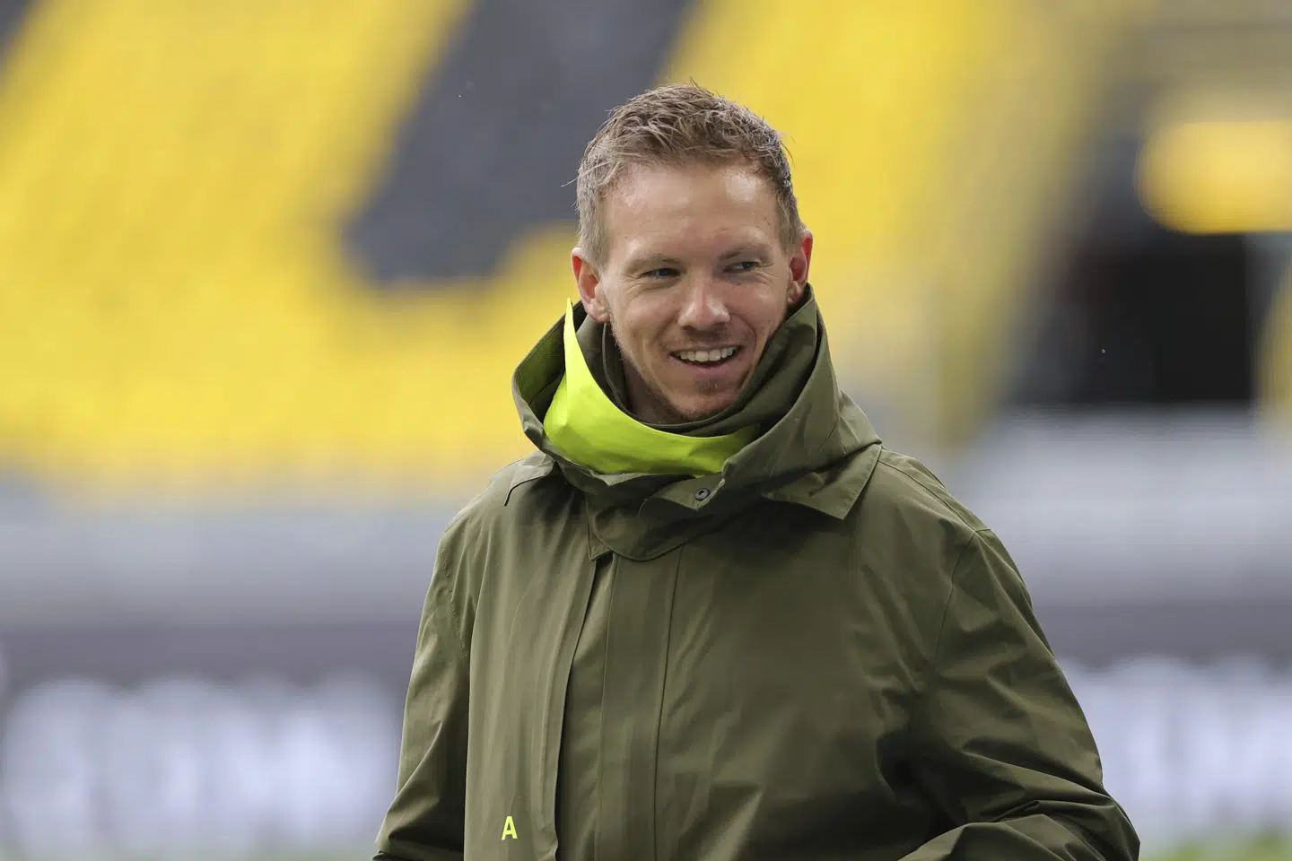 Julian Nagelsmann skal i en af sine sidste opgaver som cheftræner for RB Leipzig forsøge at skaffe klubben det første store trofæ. Ralf Ibing/Ritzau Scanpix