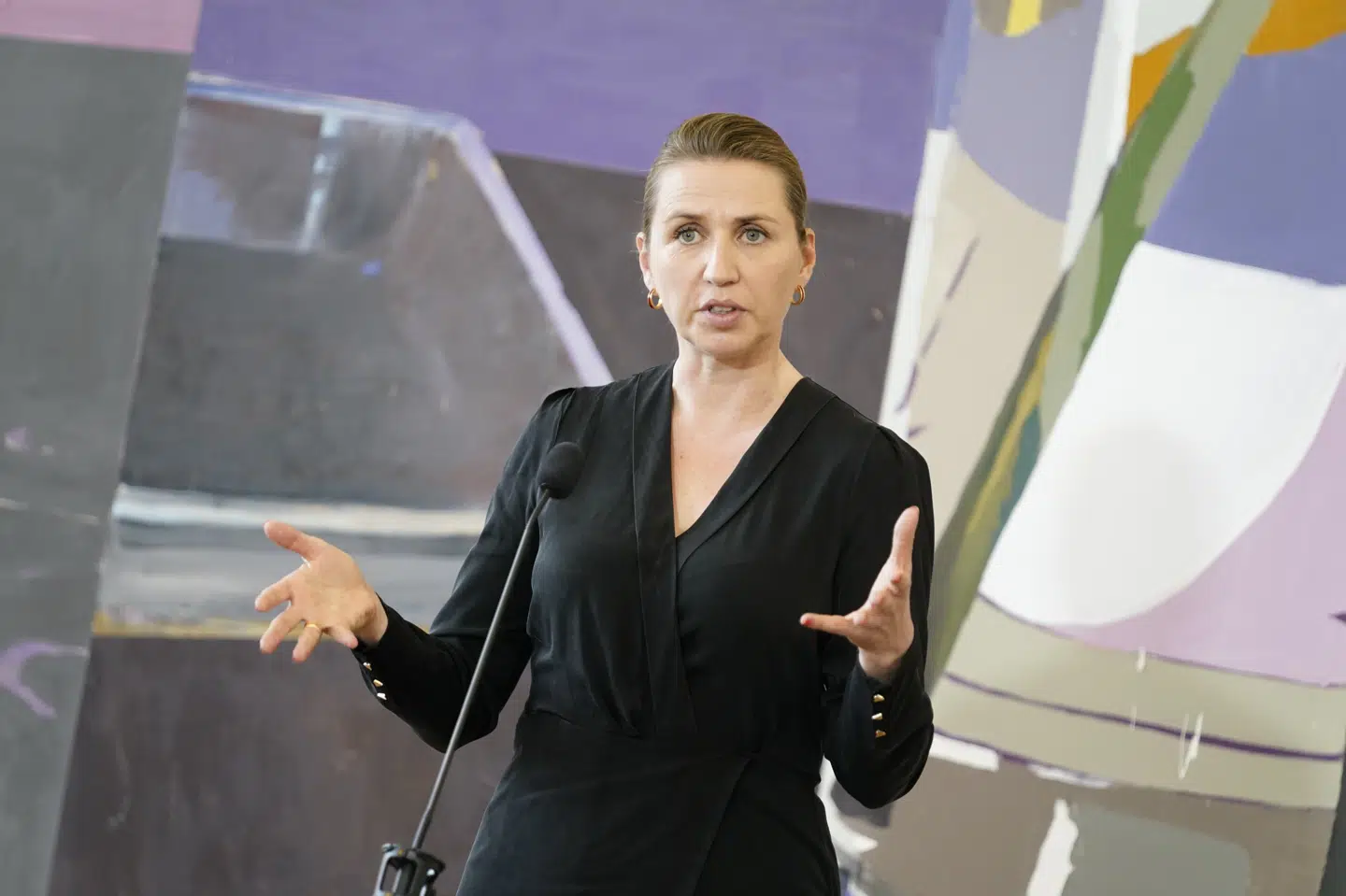 Mette Frederiksen vil ikke stille sig op i køen, når der om kort tid ventes at blive åbnet for frivillig vaccination med Johnson & Johnson. Mads Claus Rasmussen/Ritzau Scanpix