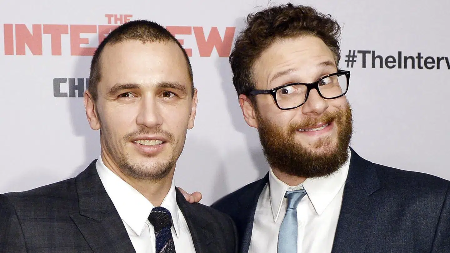 James Franco og Seth Rogen.