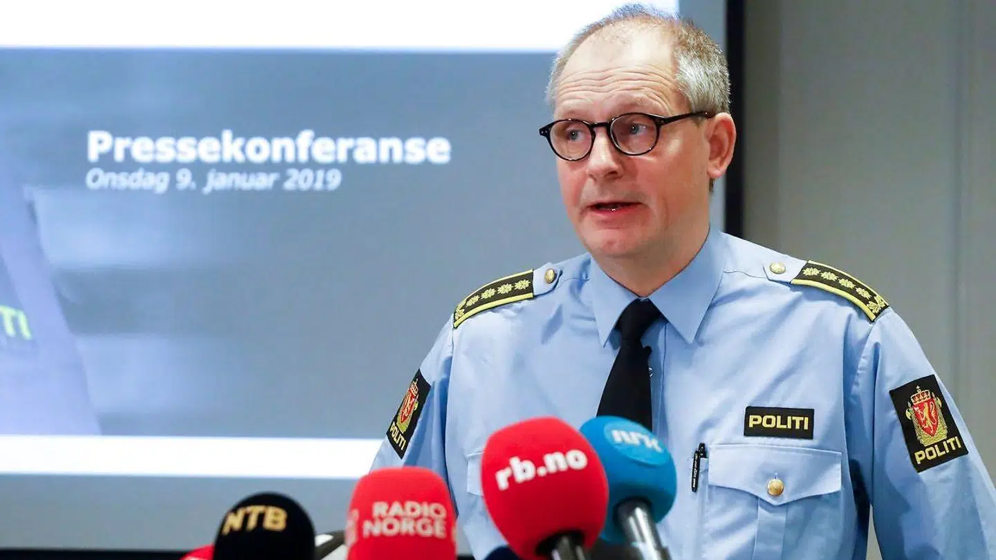 På et pressemøde 9. januar 2019 fortalte politiet offentligheden, at Anne-Elisabeth Hagen var blevet bortført ti uger forinden.