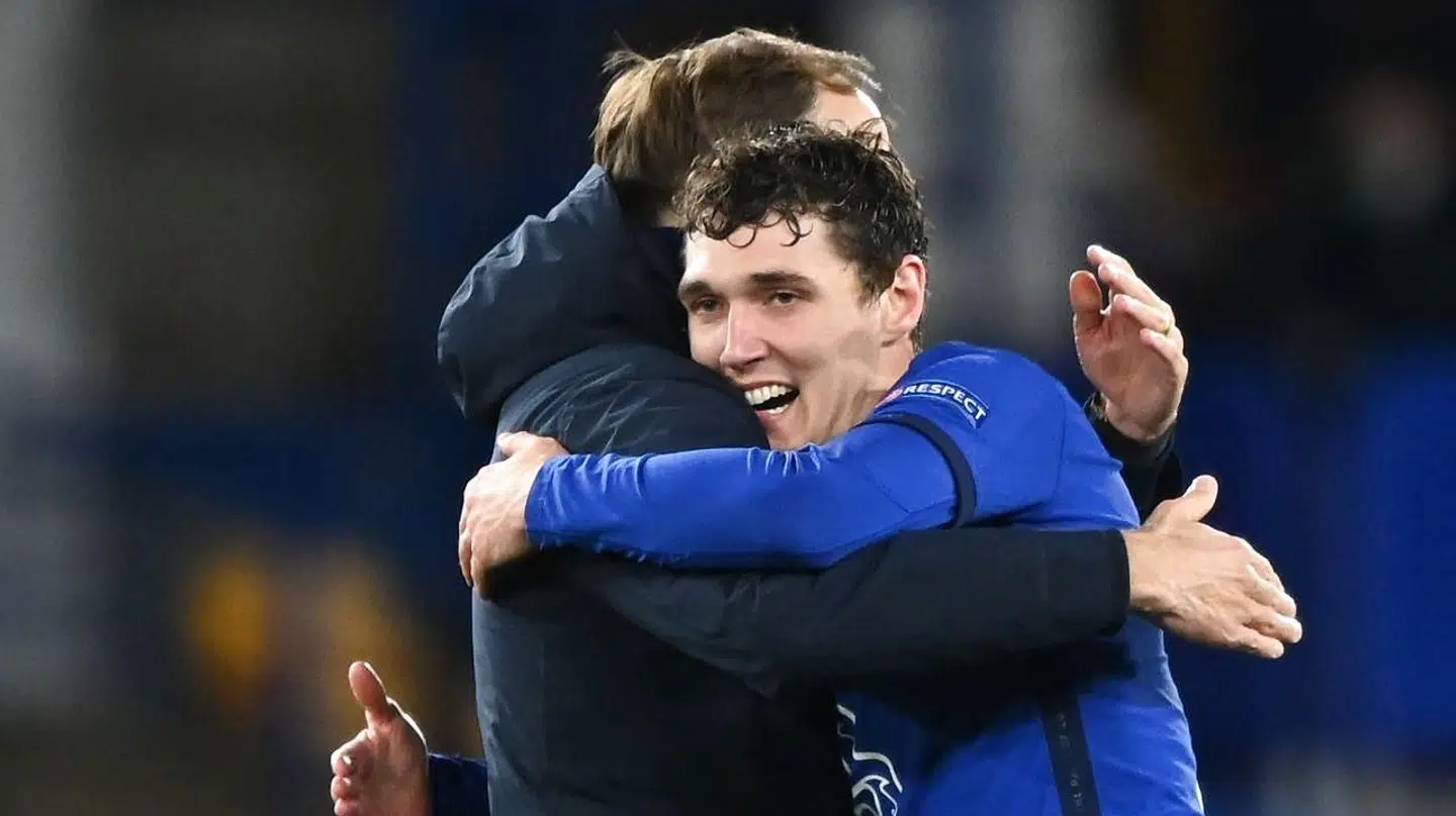 Andreas Christensen er i finalen med Chelsea.