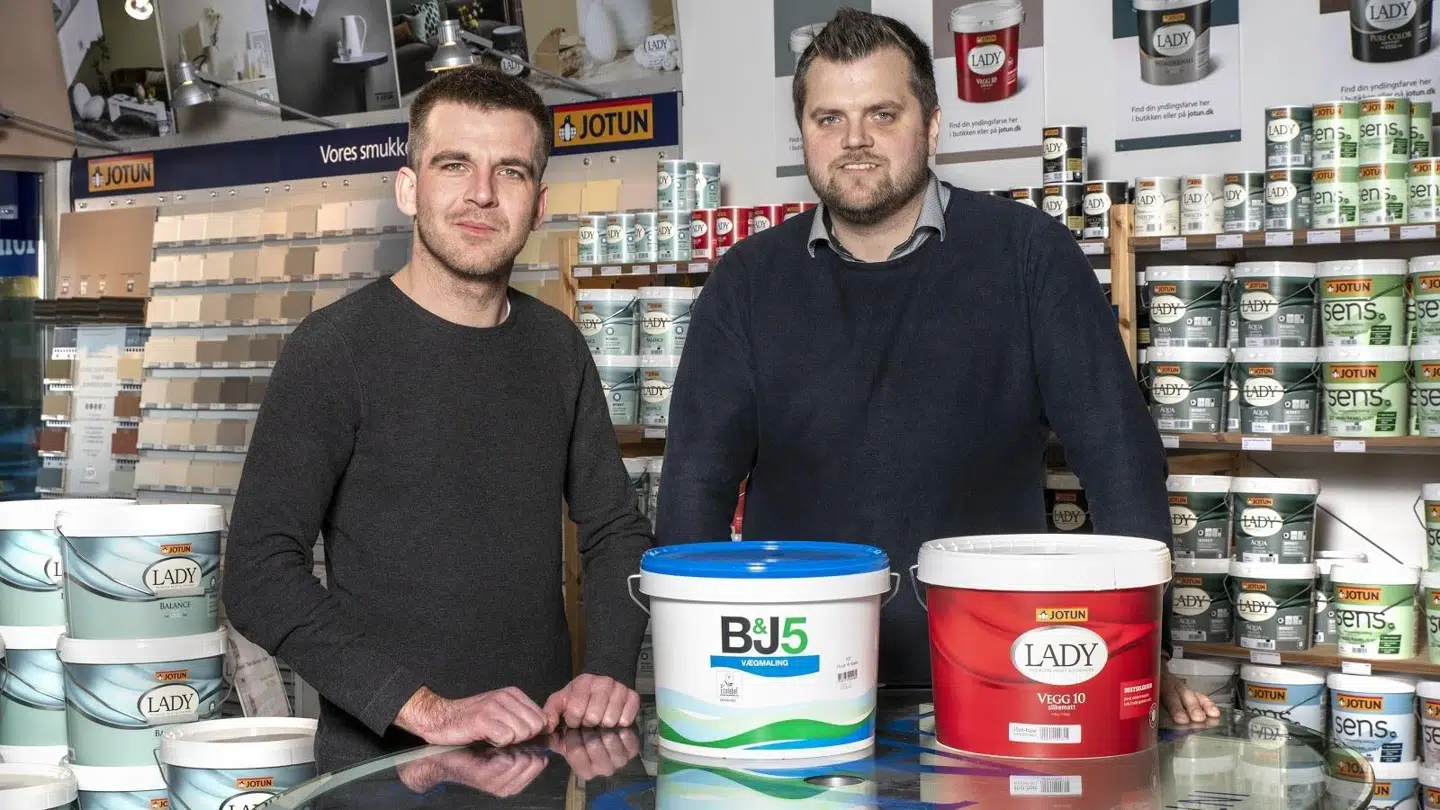 Jesper Laursen og Brian Dennis Jensen fra Ringe ved Odense.