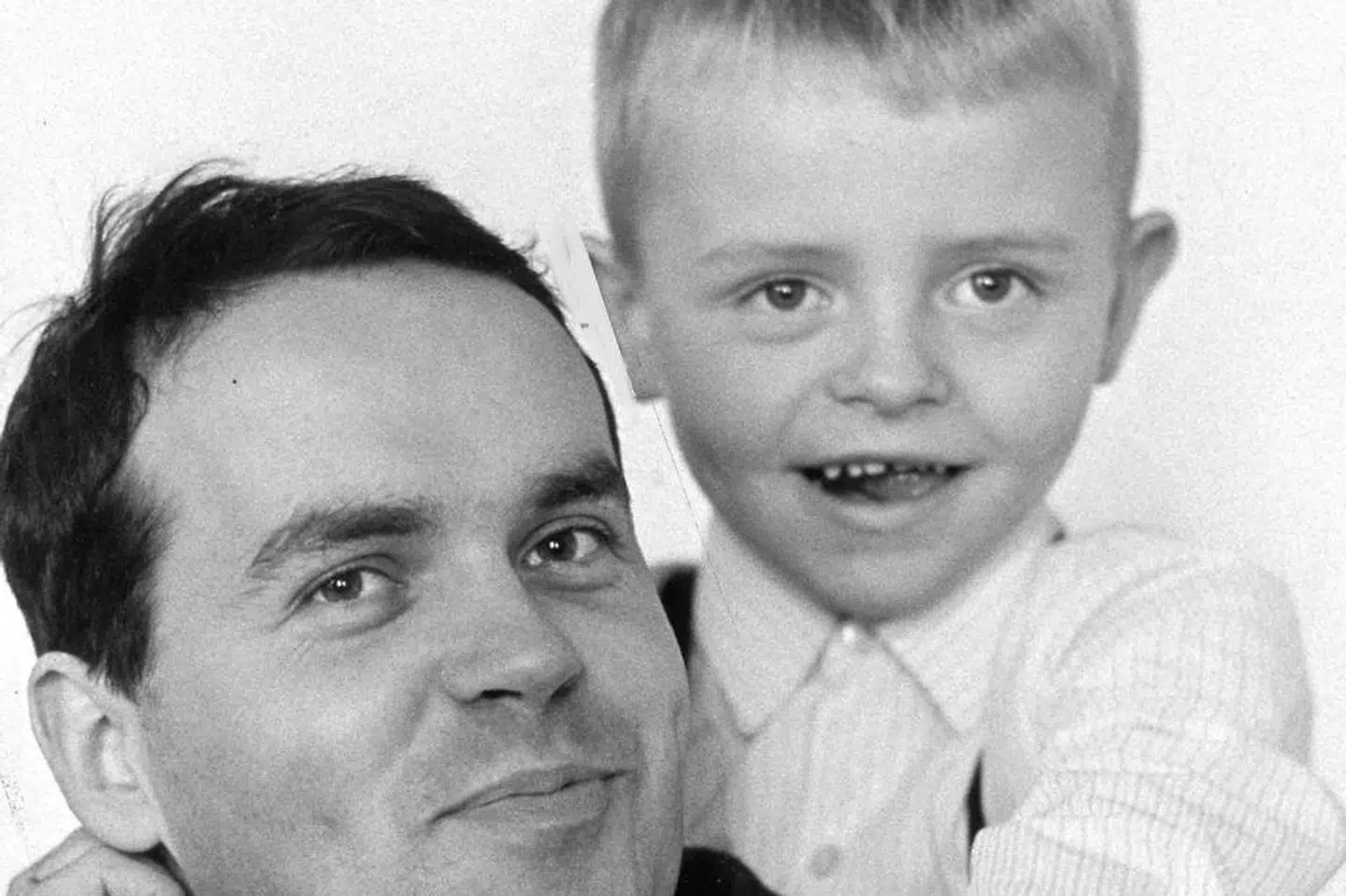 Johannes Møllehave med sønnen Tomas Møllehave.