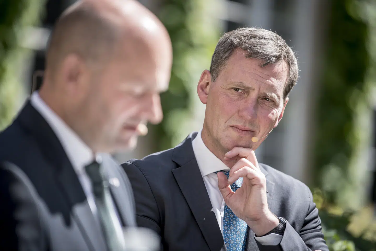 Justitsminister Nick Hækkerup (til højre) er bekymret over overrepræsentation af børn og unge med anden etnisk baggrund, som fylder i statistikken hos Ungdomskriminalitetsnævn. (Arkivfoto) Mads Claus Rasmussen/Ritzau Scanpix