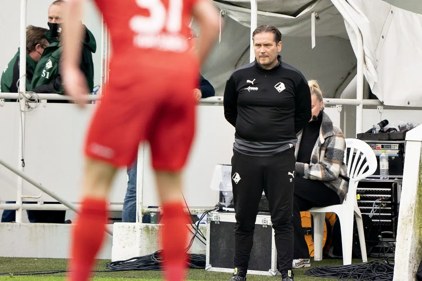 - Præstationen her var totalt uafhængig af, hvordan det kommer til at gå på torsdag, siger Thomas Thomasberg før pokalfinalen. Henning Bagger/Ritzau Scanpix