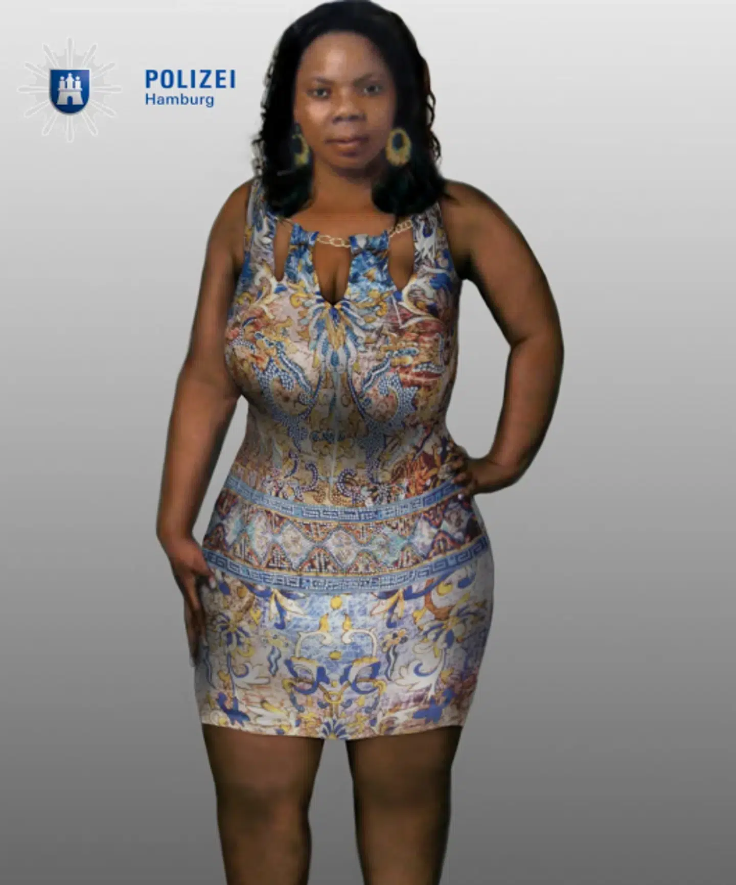 Den myrdede Maria A., som hun ifølge politiet i Hamburg så ud ved sin forsvinden i 2017.