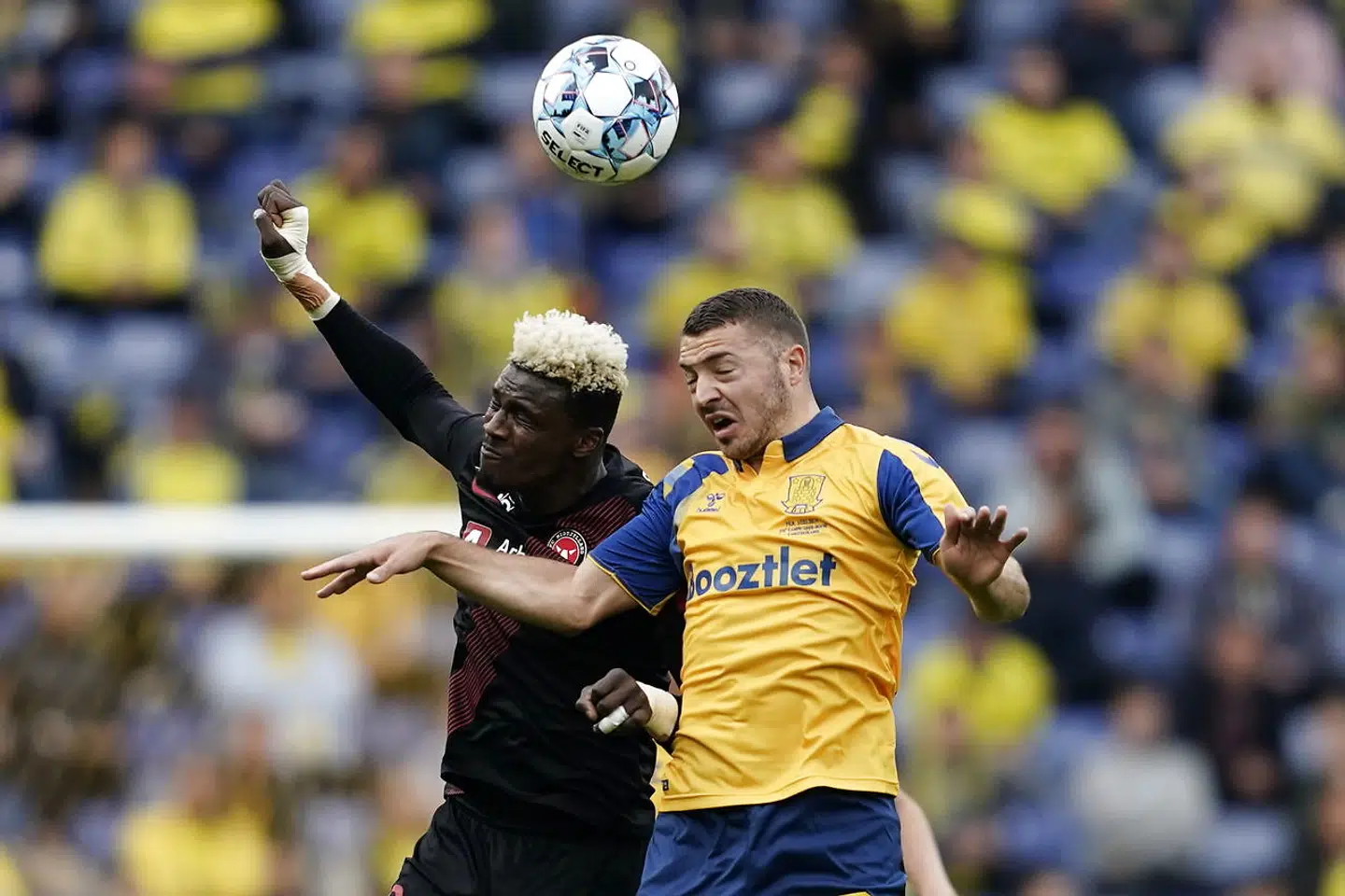 3F Superligakamp mellem Brøndby IF og FC Midtjylland på Brøndby Stadion i Brøndby, søndag den 9. maj 2021.