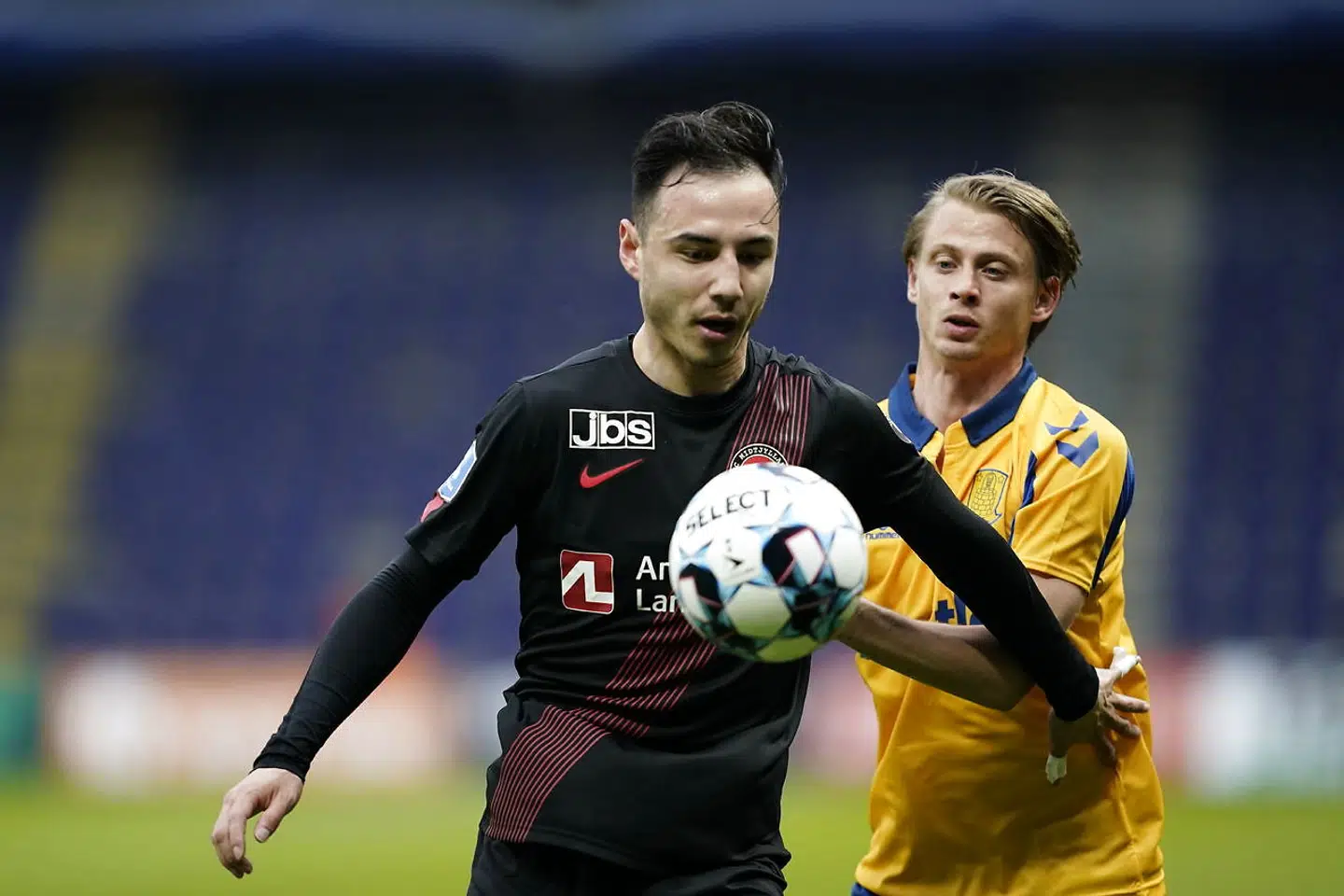 3F Superligakamp mellem Brøndby IF og FC Midtjylland på Brøndby Stadion i Brøndby, søndag den 9. maj 2021.