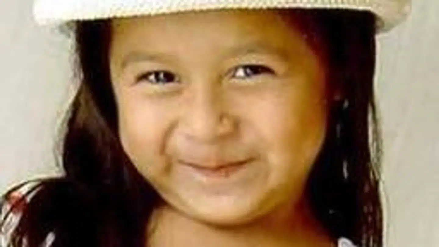 Her ses Sofie Juarez. Hun forsvandt dagen før sin fem-års fødselsdag.