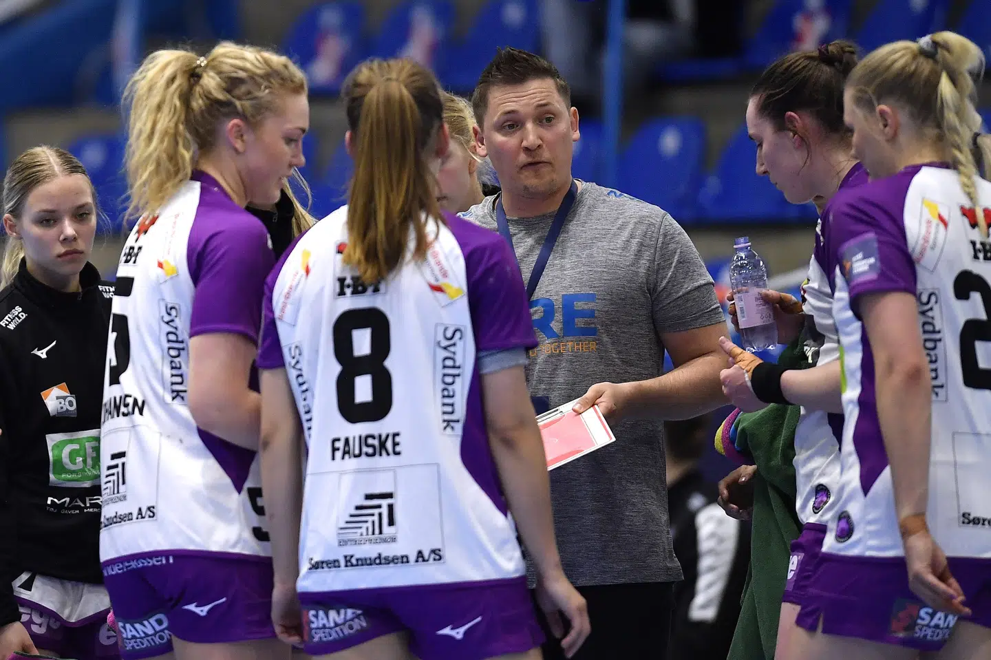 Herning-Ikast måtte til sidst give fortabt over for Siofok. Alex Nicodim/Ritzau Scanpix