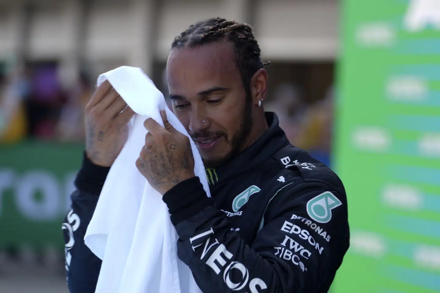 Lewis Hamilton er den kører, der er startet i pole position klart flest gange i karrieren. Emilio Morenatti/Ritzau Scanpix