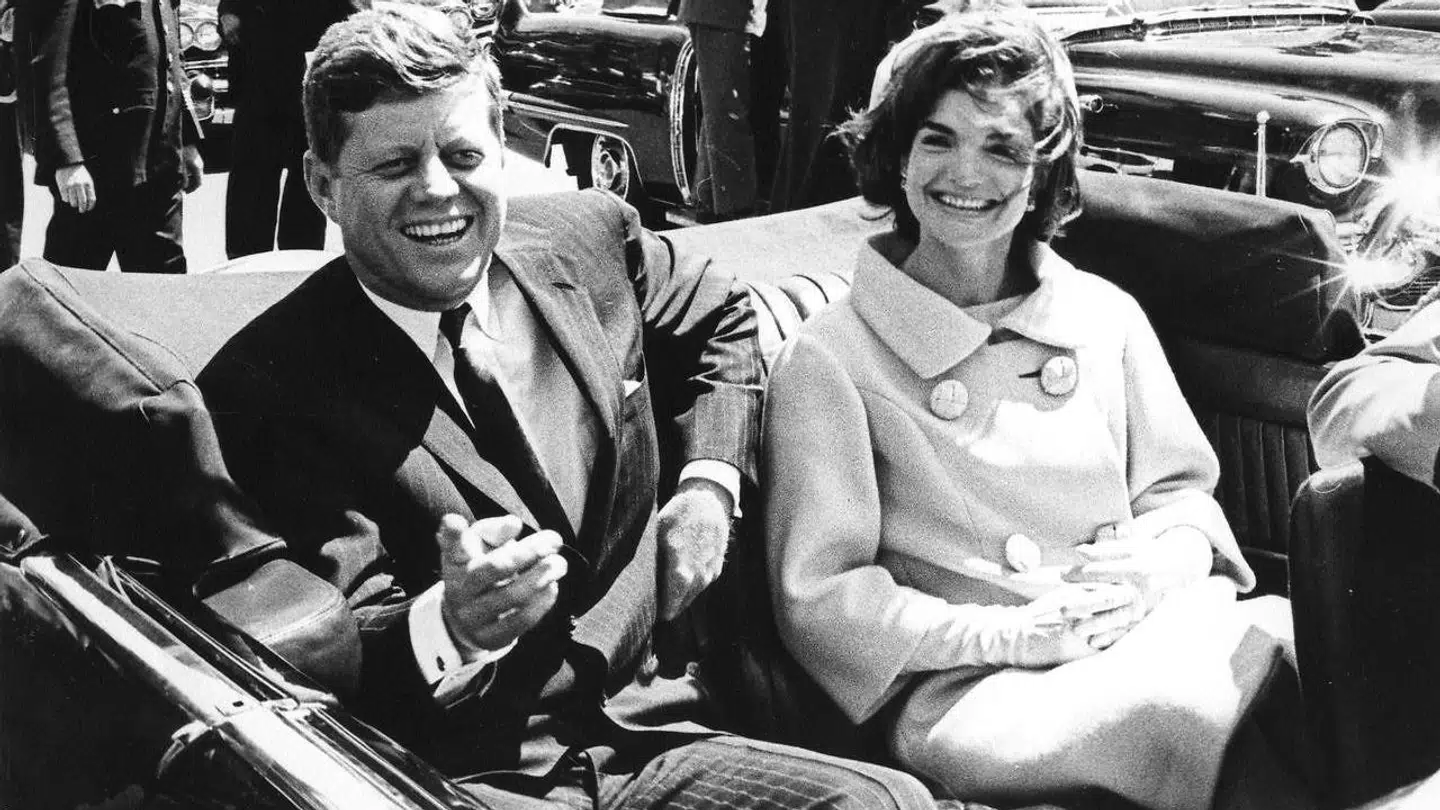 John F. Kennedy og Jackie Kennedy i 1961.