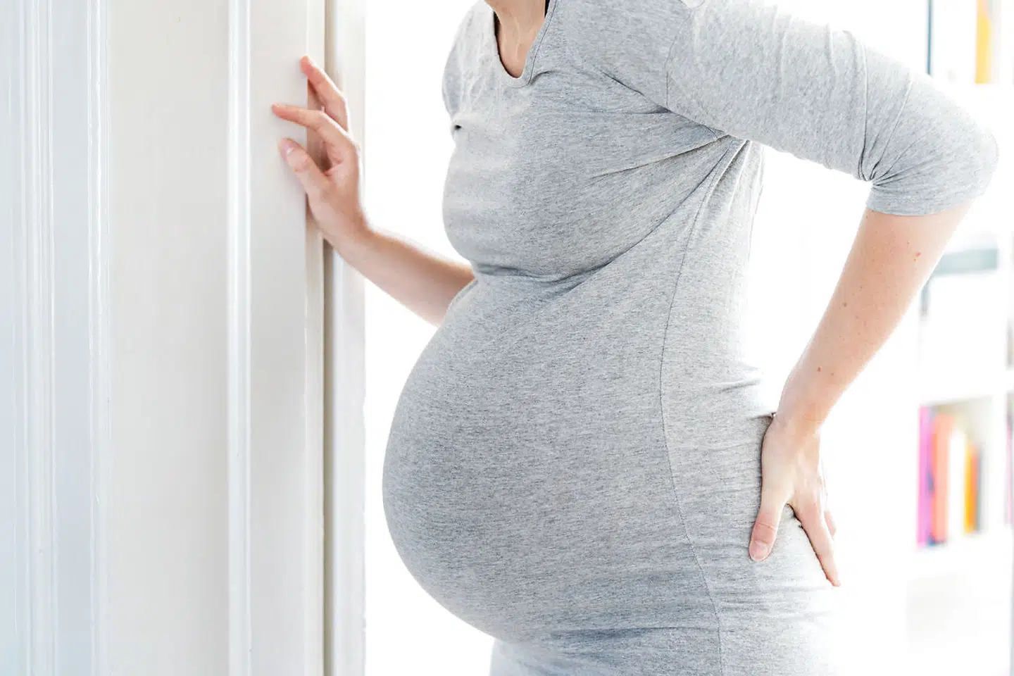 Gravid kvinde i 32. uge.