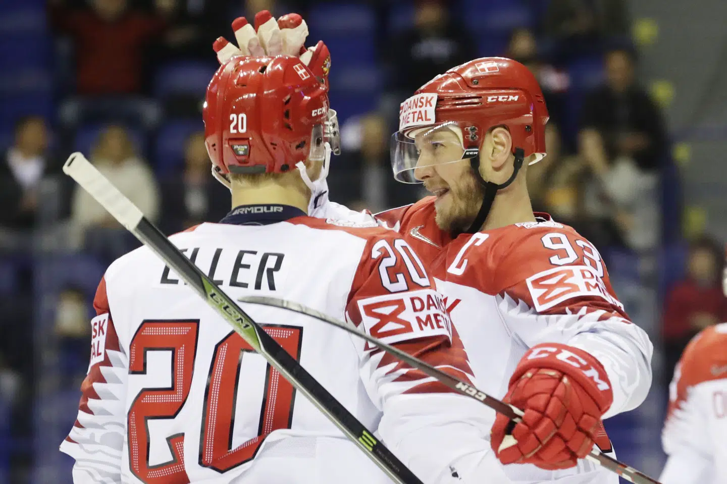 Danmark må undvære kaptajn Peter Regin under VM i ishockey. (Arkivfoto) David W Cerny/Reuters