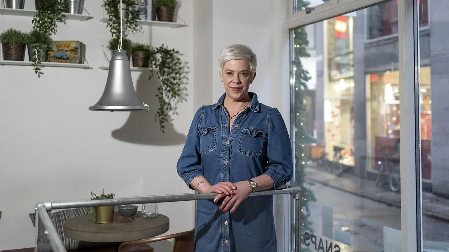Anette Kjersgaard i sin restaurant BAR RYE i Indre København.