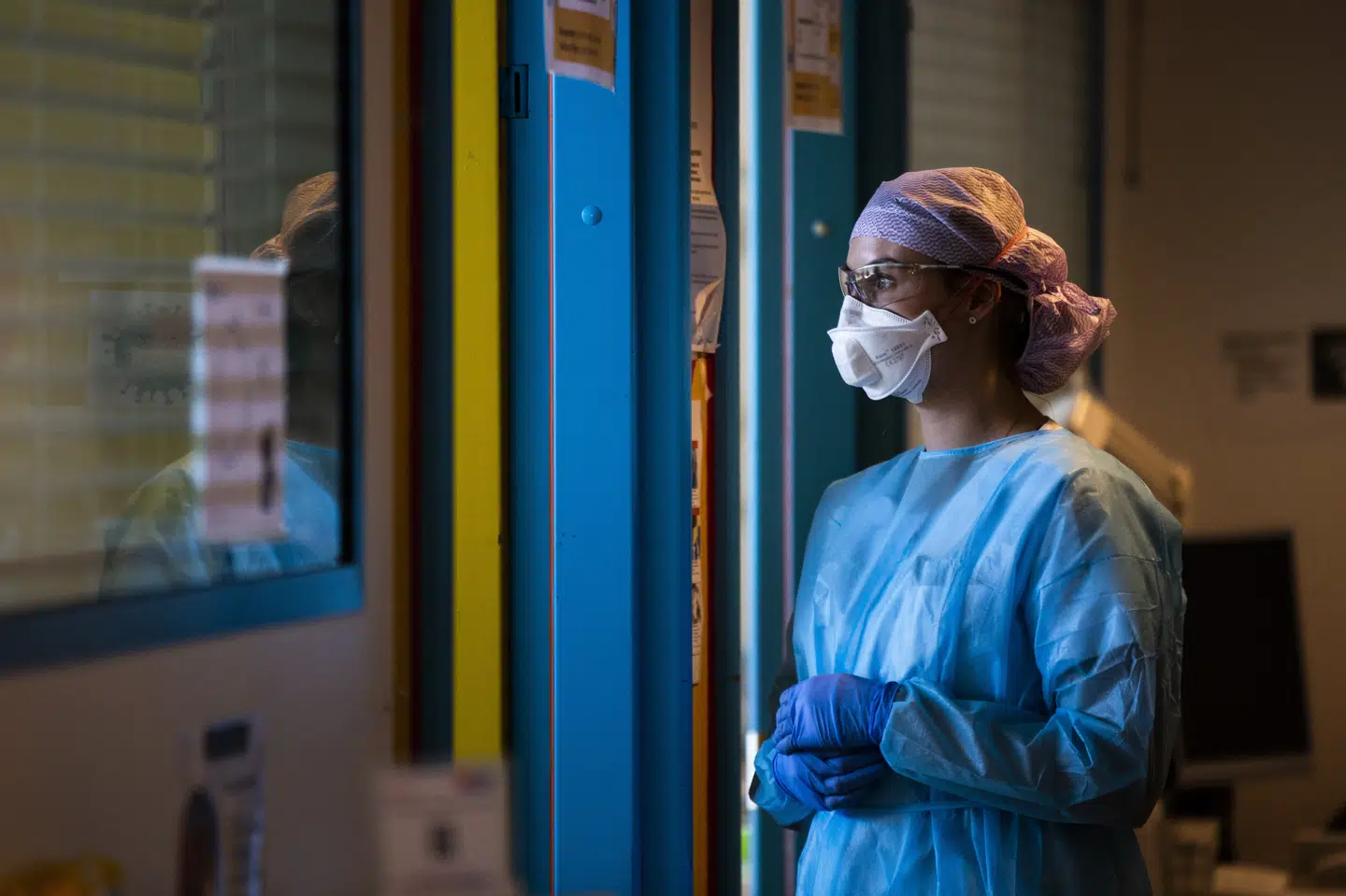 Et flertal blandt sygeplejerskerne stemte i marts nej til en ny overenskomst. Nu mægles der i Forligsinstitutionen. (Arkivfoto) ólafur Steinar Gestsson/Ritzau Scanpix