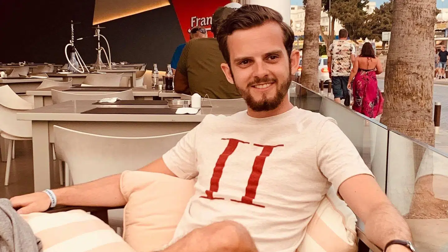 Marius Jensen fra København er utilfreds med den service, han har fået i Jysk. Foto: Privatfoto