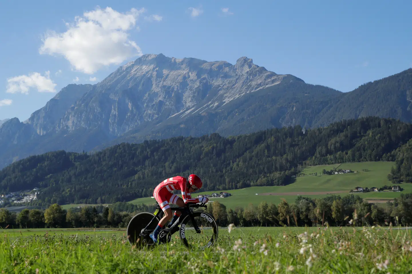 Cecilie Uttrup Ludwig og de øvrige danskere, der formodes at skulle til OL, kan blive vaccineret inden afgang til Tokyo. (Arkivfoto) Heinz-Peter Bader/Reuters