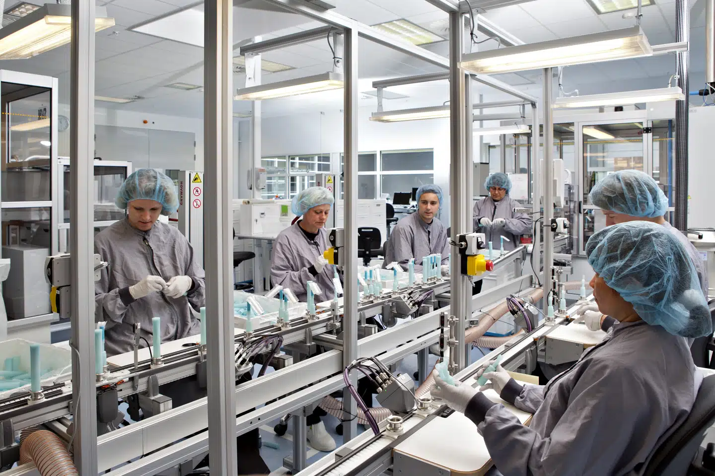 Coloplasts salg er ramt af, at der er kommer færre nye patienter til behandling i Europa på grund af coronaudbruddet. (Arkivfoto) Unknown/Ritzau Scanpix