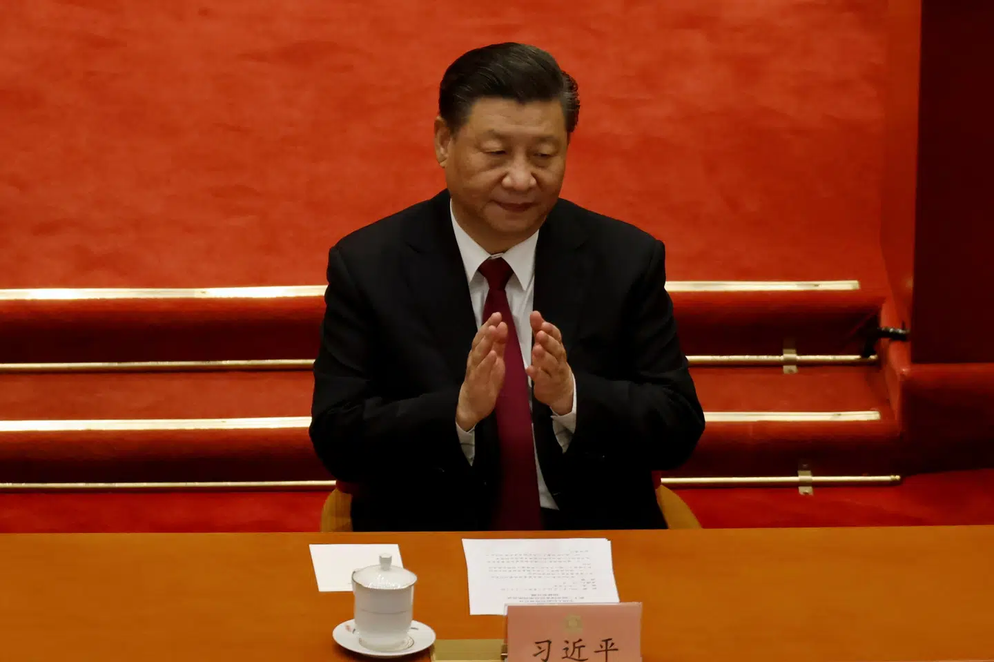 Et kommuniké fra G7-landenes udenrigsministre efter et møde i London beskylder Kinas regime under præsident Xi Jinping for menneskerettighedskrænkelser og for at bruge økonomisk magt til at underkue og nedgøre andre lande. Carlos Garcia Rawlins/Reuters