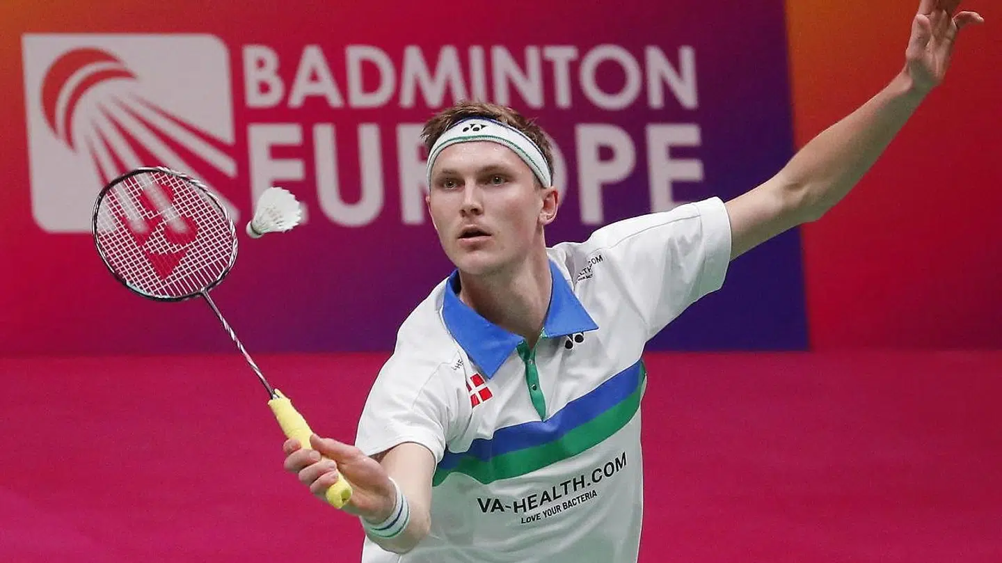 27-årige Viktor Axelsen måtte trække sig fra EM-finalen efter at være blevet smittet med coronavirus.