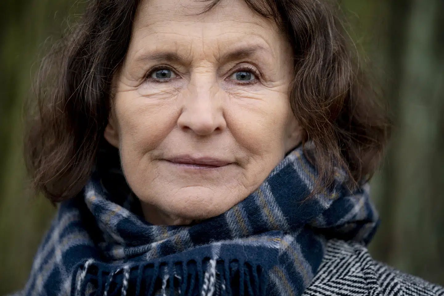 - Det, der giver mest mening for mig, er faktisk at opleve, at jeg lærer noget nyt hver dag på en eller anden måde. Det har det også lært mig, det her skuespillerliv, siger Karen-Lise Mynster, som netop nu er biografaktuel i Søren Kragh-Jacobsens komediedrama, Lille sommerfugl. Ida Marie Odgaard/Ritzau Scanpix