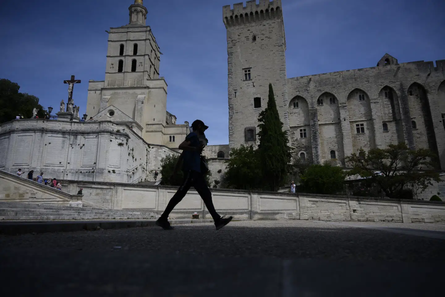 Der bor omkring 90.000 mennesker i Avignon, som ligger ved Rhônefloden i Sydfrankrig. (Arkivfoto.) Christophe Simon/Ritzau Scanpix