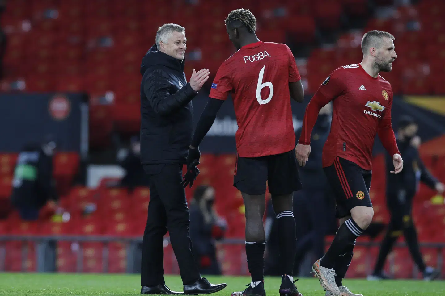 Manchester United er 90 minutter fra en plads i Europa League-finalen. Phil Noble/Reuters