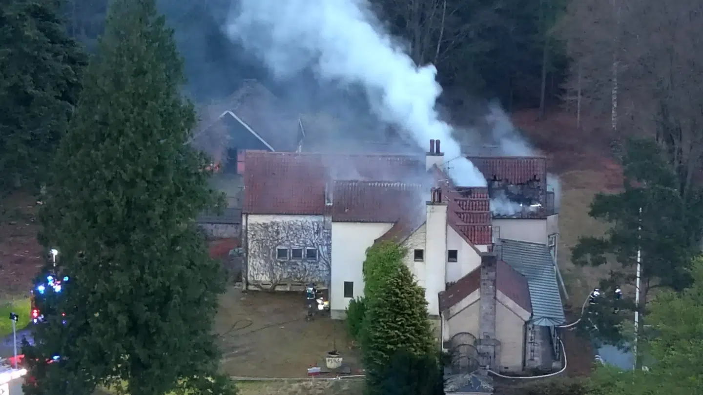 Der var ingen beboere til stede i huset under branden. Foto: Peter Erfurt, Byrd