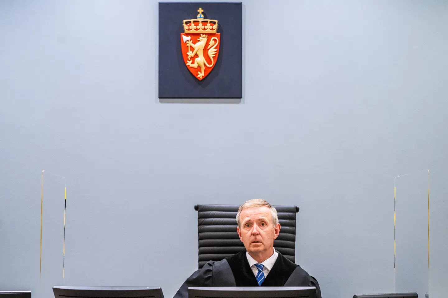 - Retten er kommet frem til, at tiltalte har deltaget i en terrororganisation, og at hun gjorde det med viden og vilje. Hun opfylder dermed lovens krav til forsæt, sagde dommer Ingemar Nestor Nilsen, da han læste dommen op tirsdag eftermiddag. Håkon Mosvold Larsen/Ritzau Scanpix