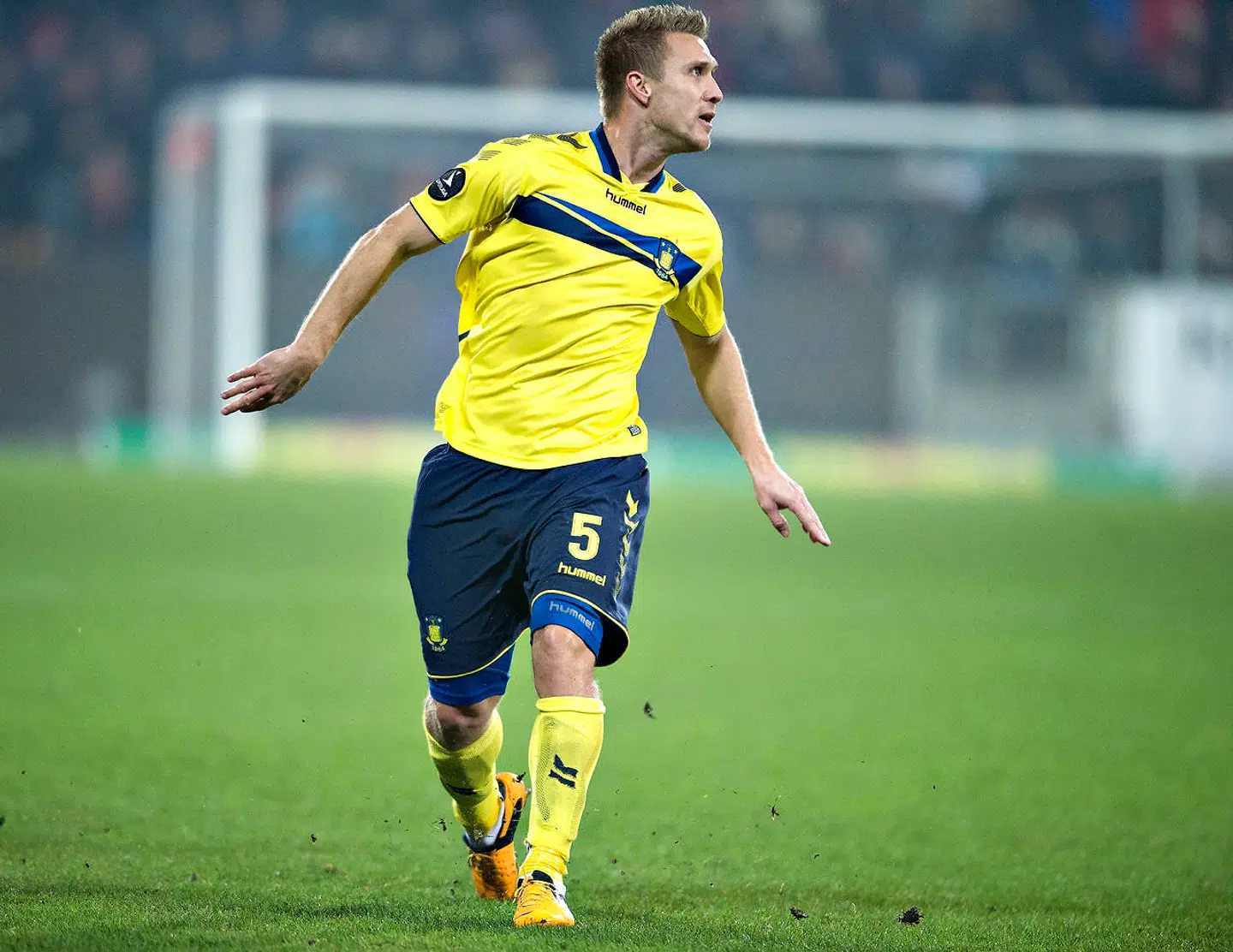 : FC Midtjylland - Brøndby . Superliga. MCH-Arena, Herning.: Brøndbys Martin Albrechtsen