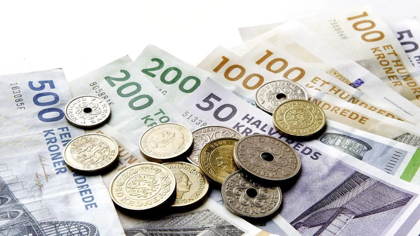 Danskerne har rekordmange penge stående i bankerne. Arkivfoto.