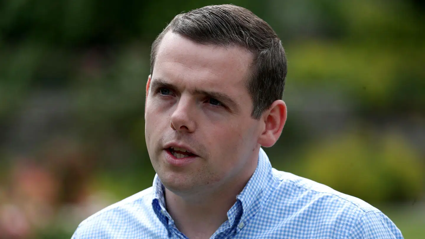 Den skotske konservative leder Douglas Ross.