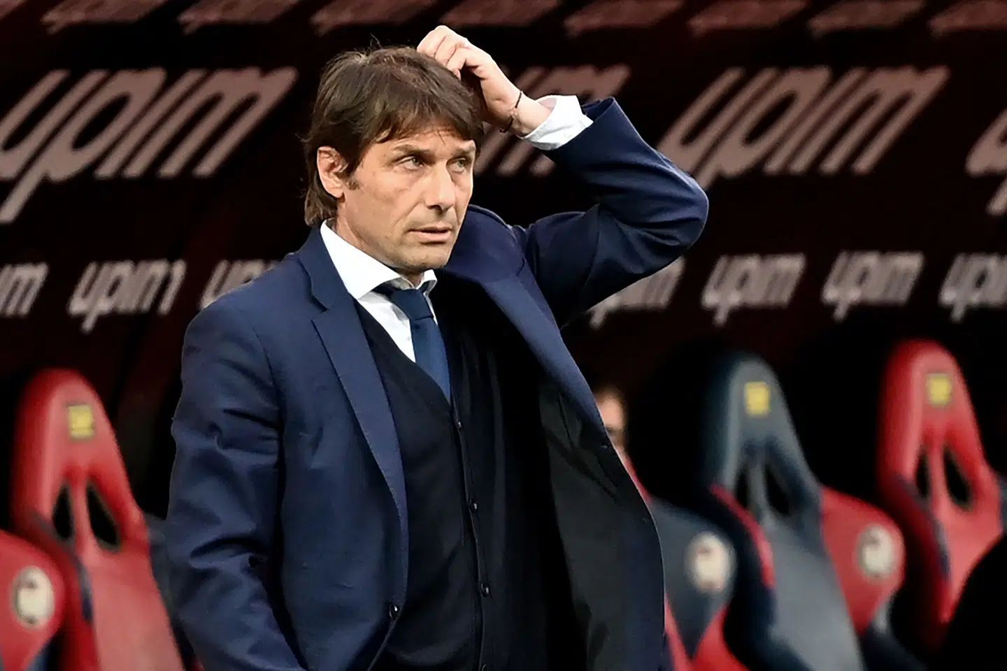 Inter-træner Antonio Conte kunne lørdag se sit hold vinde 2-0 over Crotone i Serie A med indskiftede Christian Eriksen som en af målscorerne. Søndag vandt Inter det italienske mesterskab, da Atalanta spillede uafgjort. Giovanni Isolino/Ritzau Scanpix