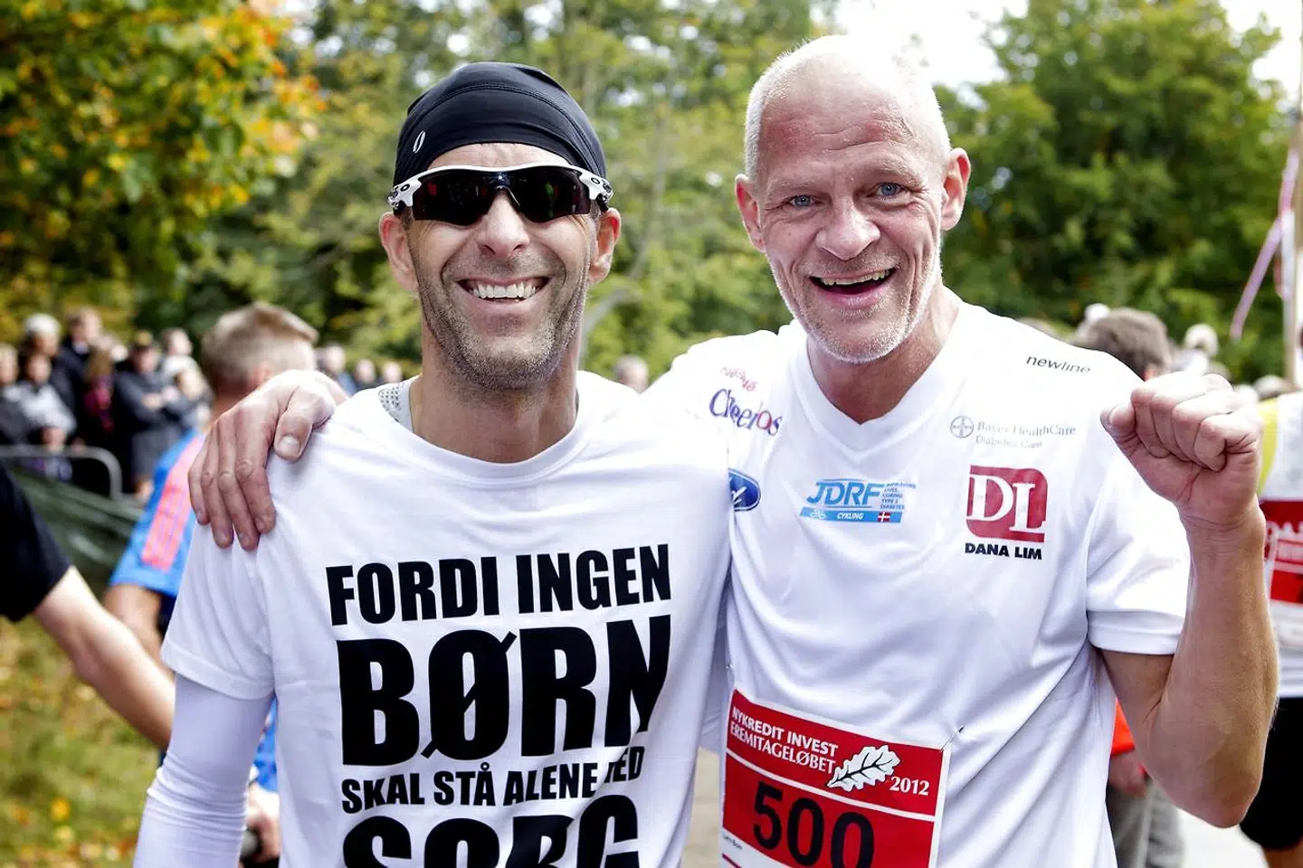 Lars Bom er også en ivrig løber og har udgivet en bog om løb.