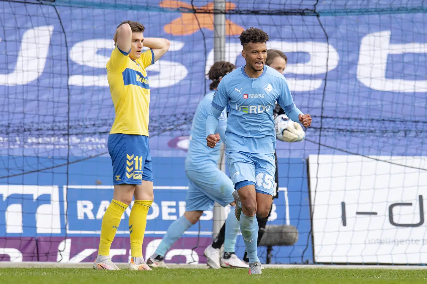 Randers FC slog Brøndby 4-2. Bo Amstrup/Ritzau Scanpix