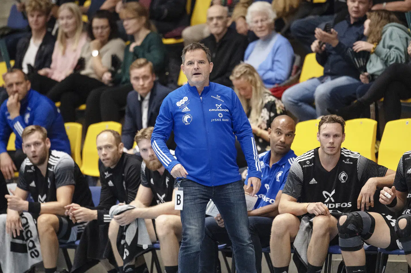 Bjerringbro-Silkeborg-træner Peter Bredsdorff-Larsen tiltræder som landstræner for Færøerne, der fredag slog Tjekkiet. (arkivfoto) Bo Amstrup/Ritzau Scanpix