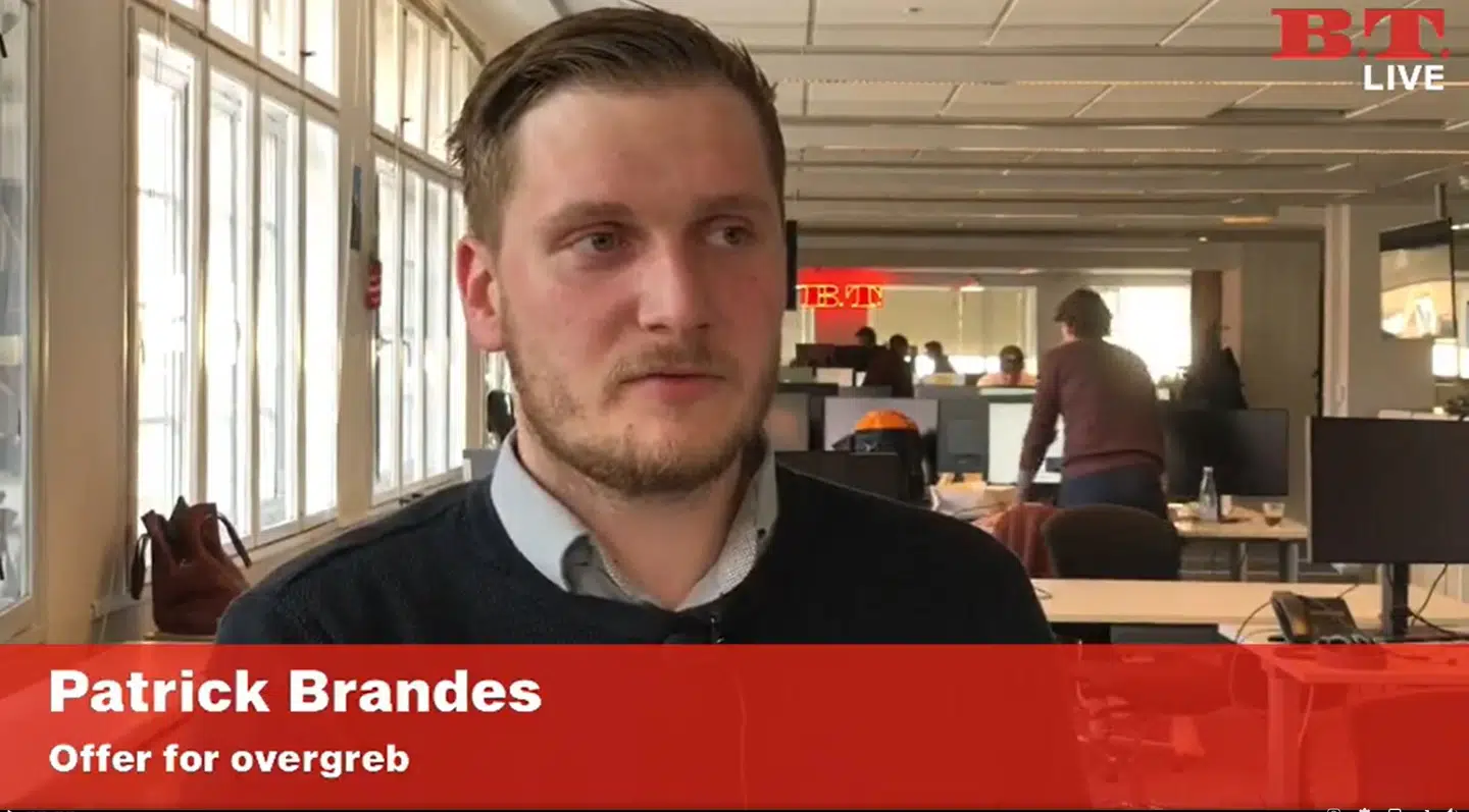 Patrick bruger ikke ordet 'voldtægt' den dag i dag. Han har dog ikke et problem med at snakke om episoden.