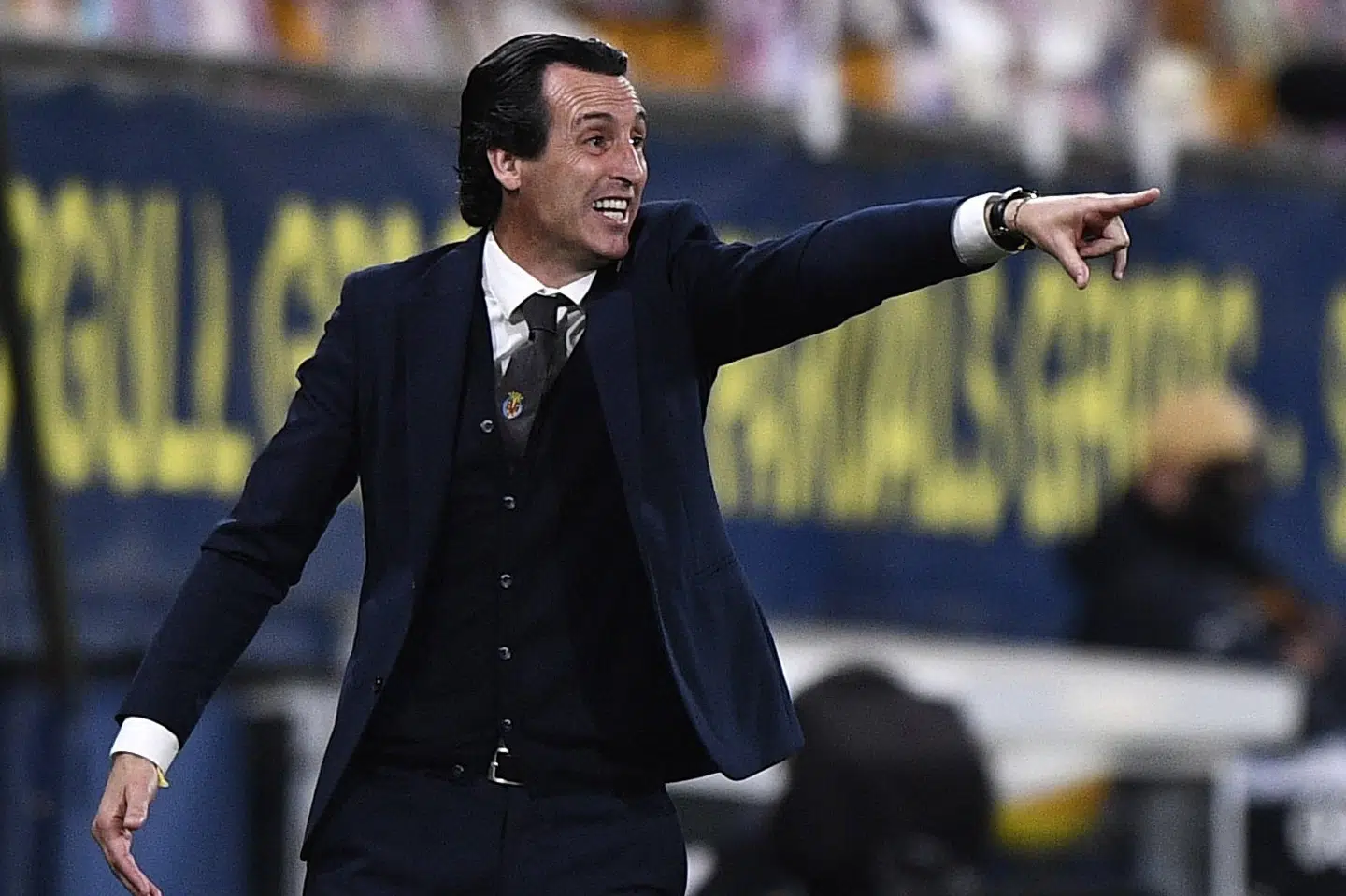 Unai Emery og Villarreal sikrede sig torsdag aften en 2-1-sejr over Arsenal på hjemmebane i semifinalen i Europa League. Pablo Morano/Reuters
