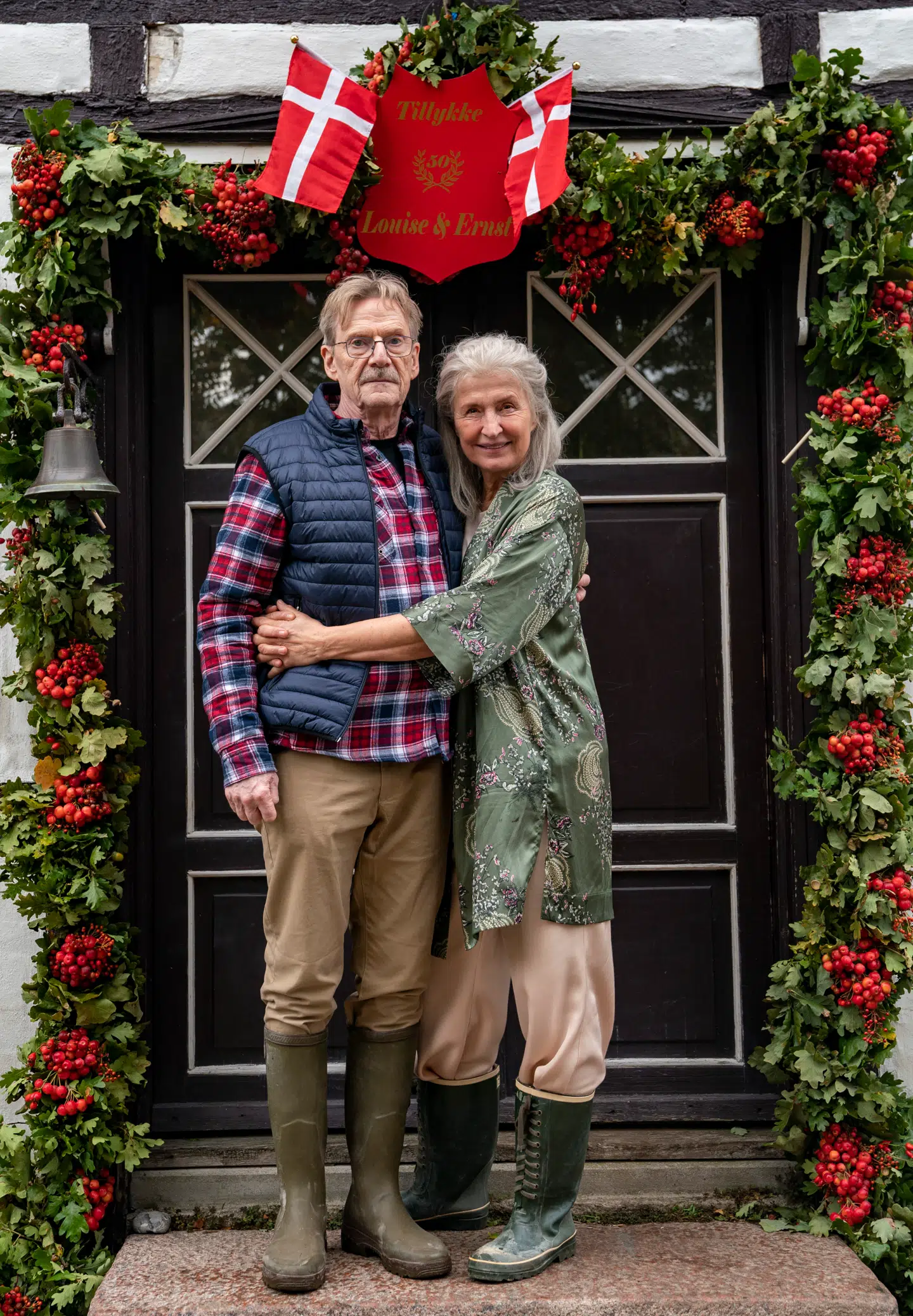 Jesper Christensen og Karen-Lise Mynster i 'Lille sommerfugl'.
