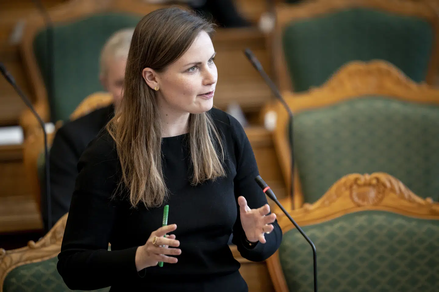 Politisk ordfører Mai Villadsen for Enhedslisten har fokus på børn og unge i forbindelse med næste omgang forhandlinger om genåbning. (Arkivfoto) Mads Claus Rasmussen/Ritzau Scanpix