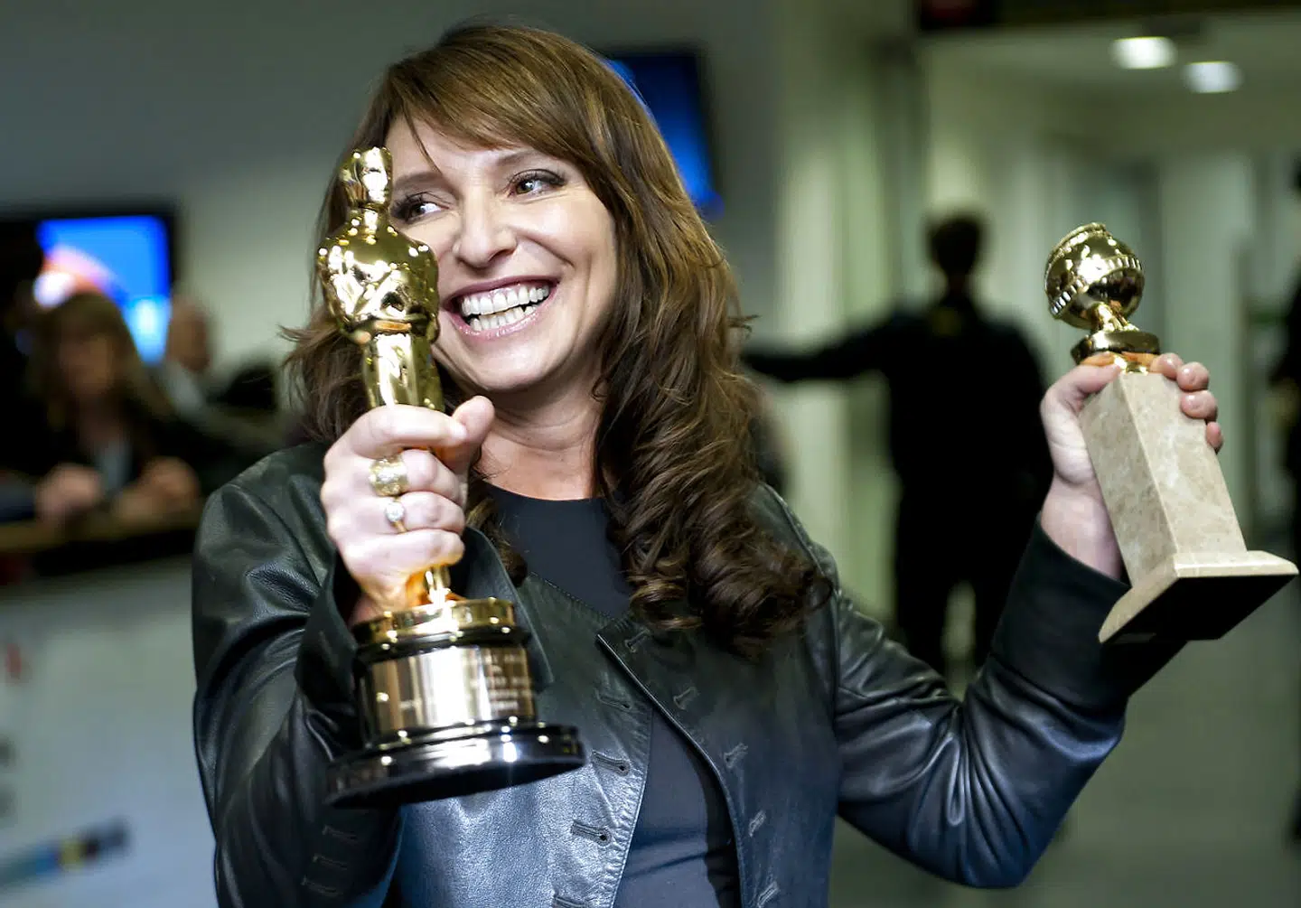 Susanne Bier da han i 2011 vandt en Oscar for 'Hævnen'.