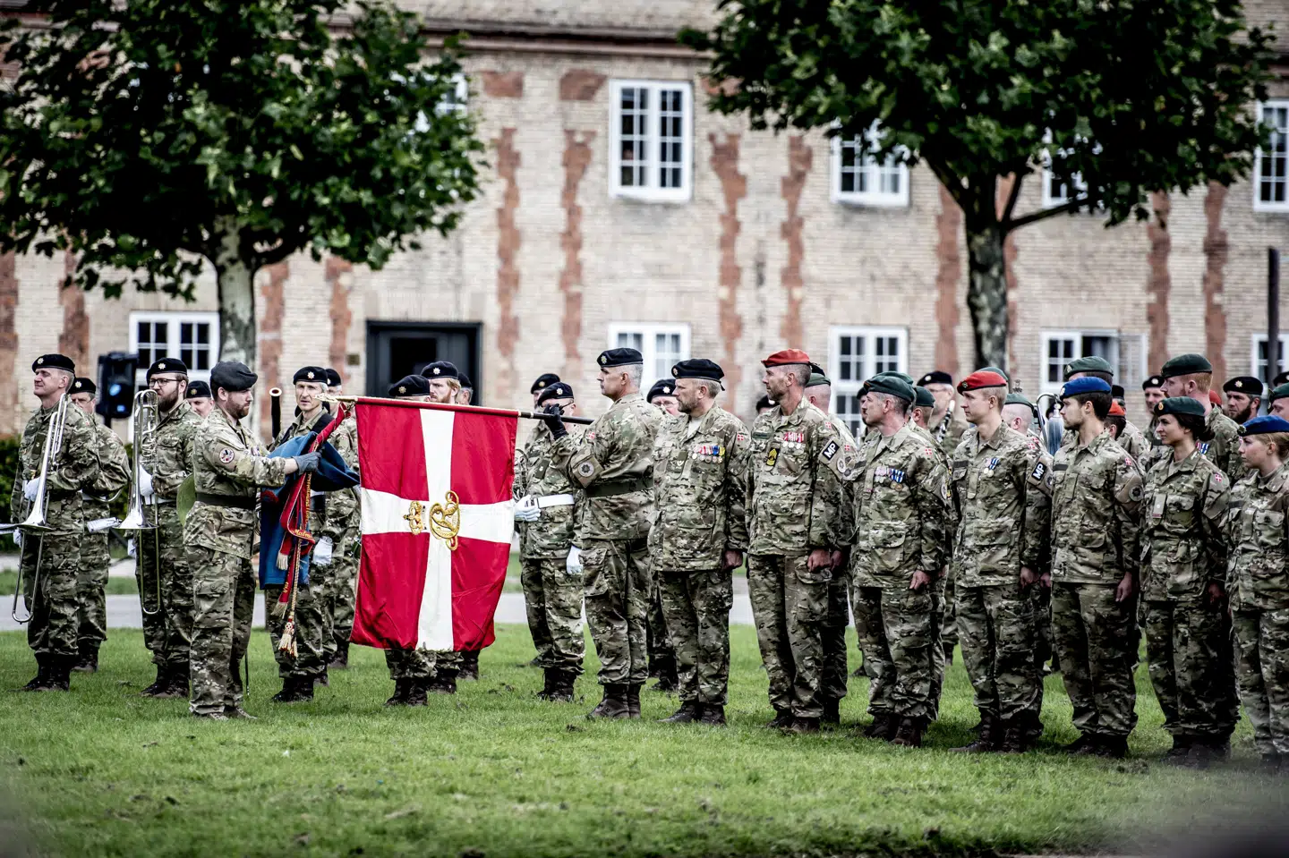 Når ansatte i Forsvaret fylder 55 år, defineres de som seniorer. Ny aftale skal sikre bedre vilkår for den gamle garde. (Arkivfoto) Mads Claus Rasmussen/Ritzau Scanpix