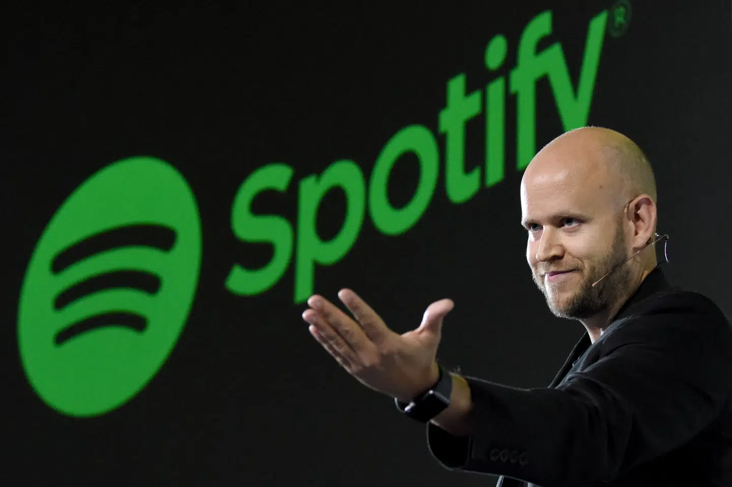 Ifølge det amerikanske erhvervsmagasin Forbes har Daniel Ek en formue på knap 30 milliarder danske kroner. (Arkivfoto) Toru Yamanaka/Ritzau Scanpix