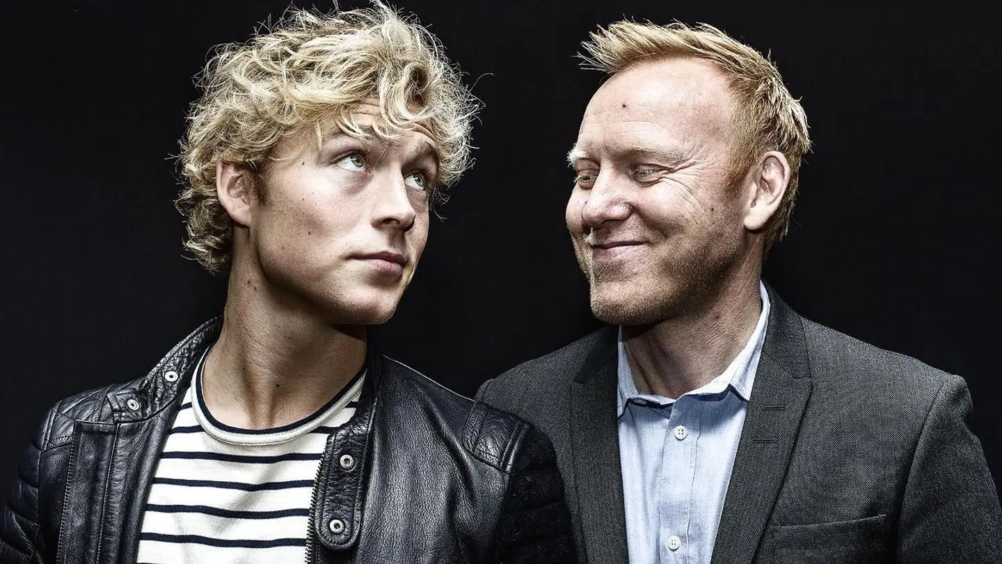 Anders Breinholt og Christopher da de var værter sammen ved 'Danish Music Awards'.