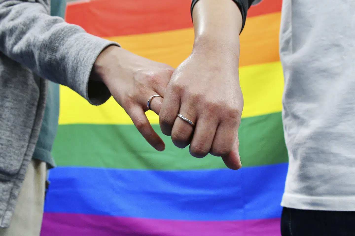 Schweiz' godt 8,6 millioner indbyggere skal på et endnu ikke fastlagt tidspunkt stemme om, hvorvidt det skal være lovligt for homoseksuelle at gifte sig. (Arkivfoto.) Noriaki Sasaki/Ritzau Scanpix