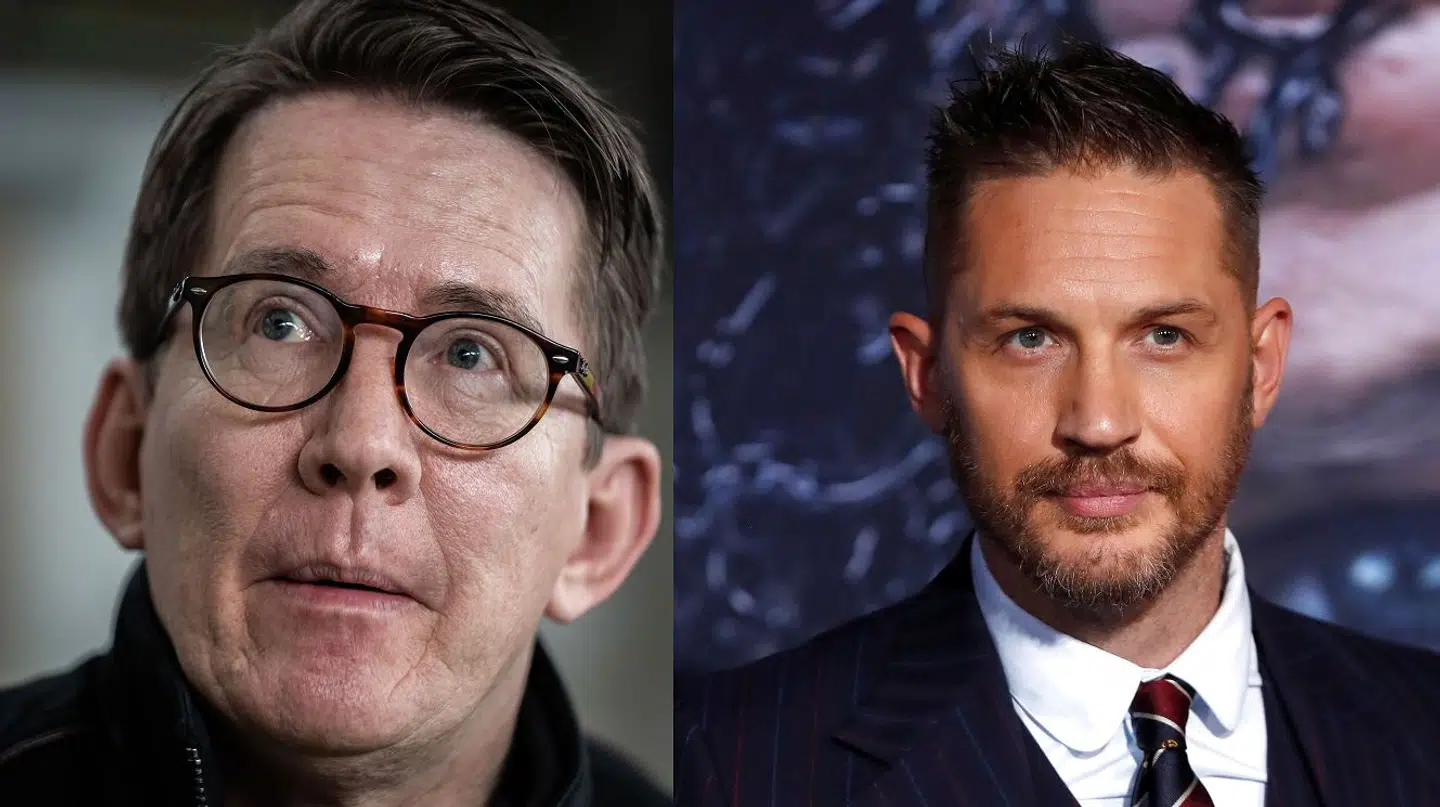 Thomas Bo Larsen og Tom Hardy.